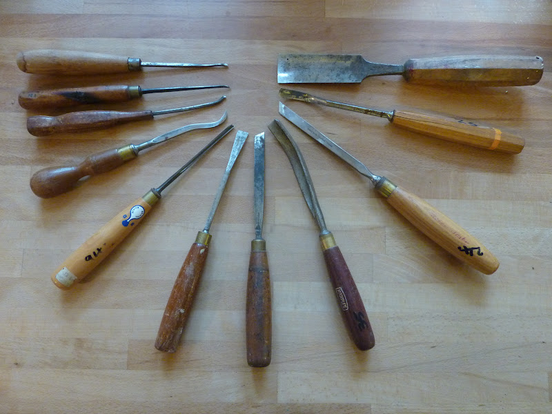 Making, Ian Norbury chisels..