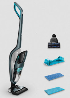 Source: Philips. The Philips PowerPro Aqua Vacuum Cleaner and Mopping System.