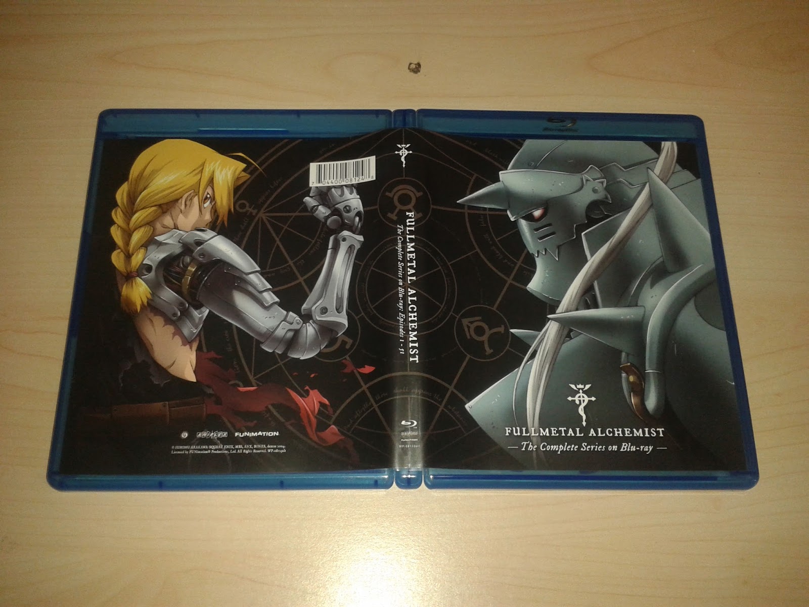 Fullmetal Alchemist Complete Series Blu Ray The Normanic Vault: Unboxing [US]: Fullmetal Alchemist (2003