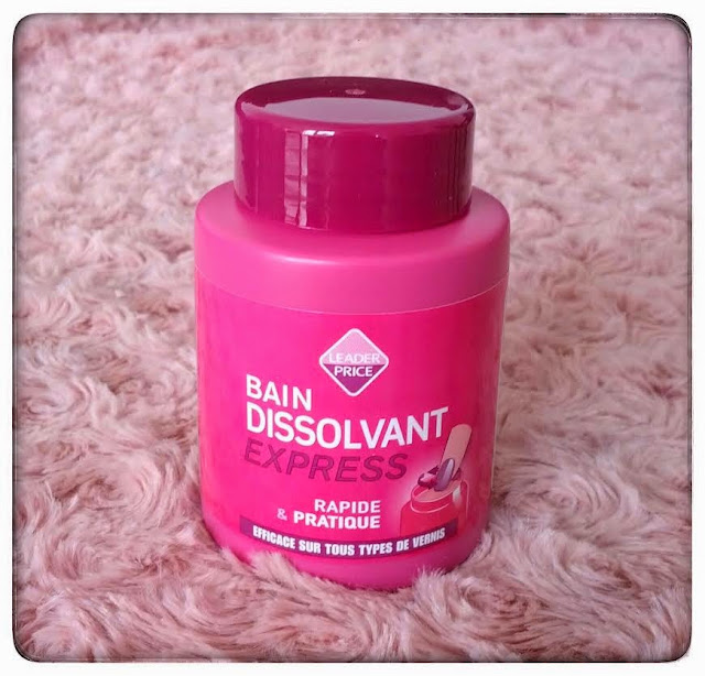 Bain Dissolvant Express de Leader Price  Bain Dissolvant Express de Leader Price
