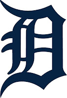 Detroit tigers logo letter D
