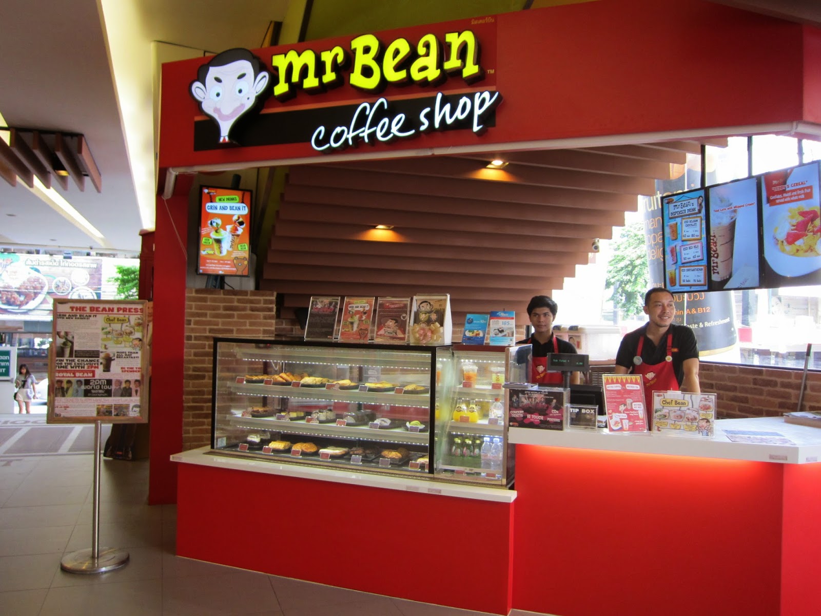 Mean Bean Coffee Shop LoLoEatable Mr. Bean Coffee Shop where you