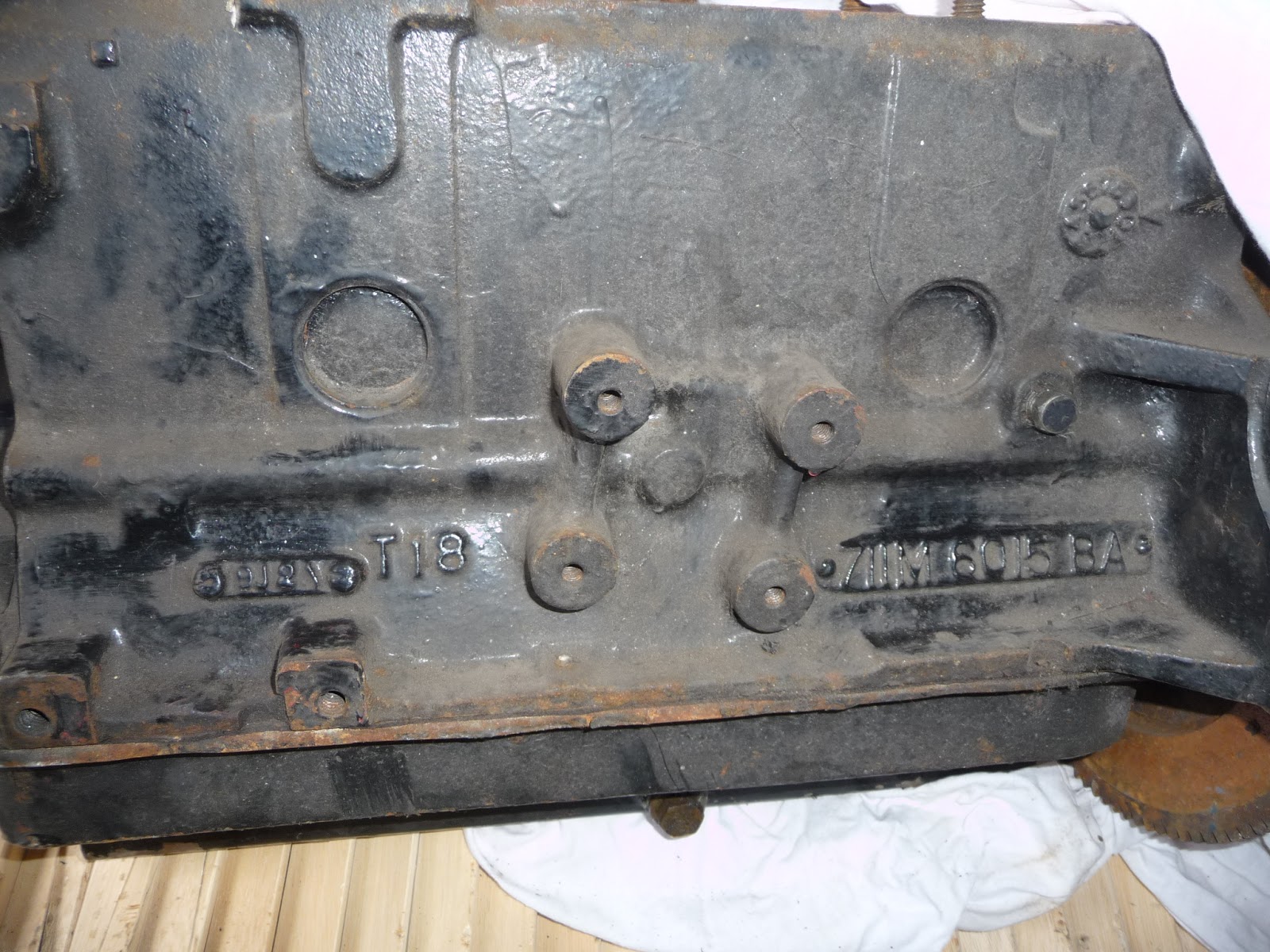 EtinVintageCars Kent 1600 engine 711 M 6015 BA rebuilding