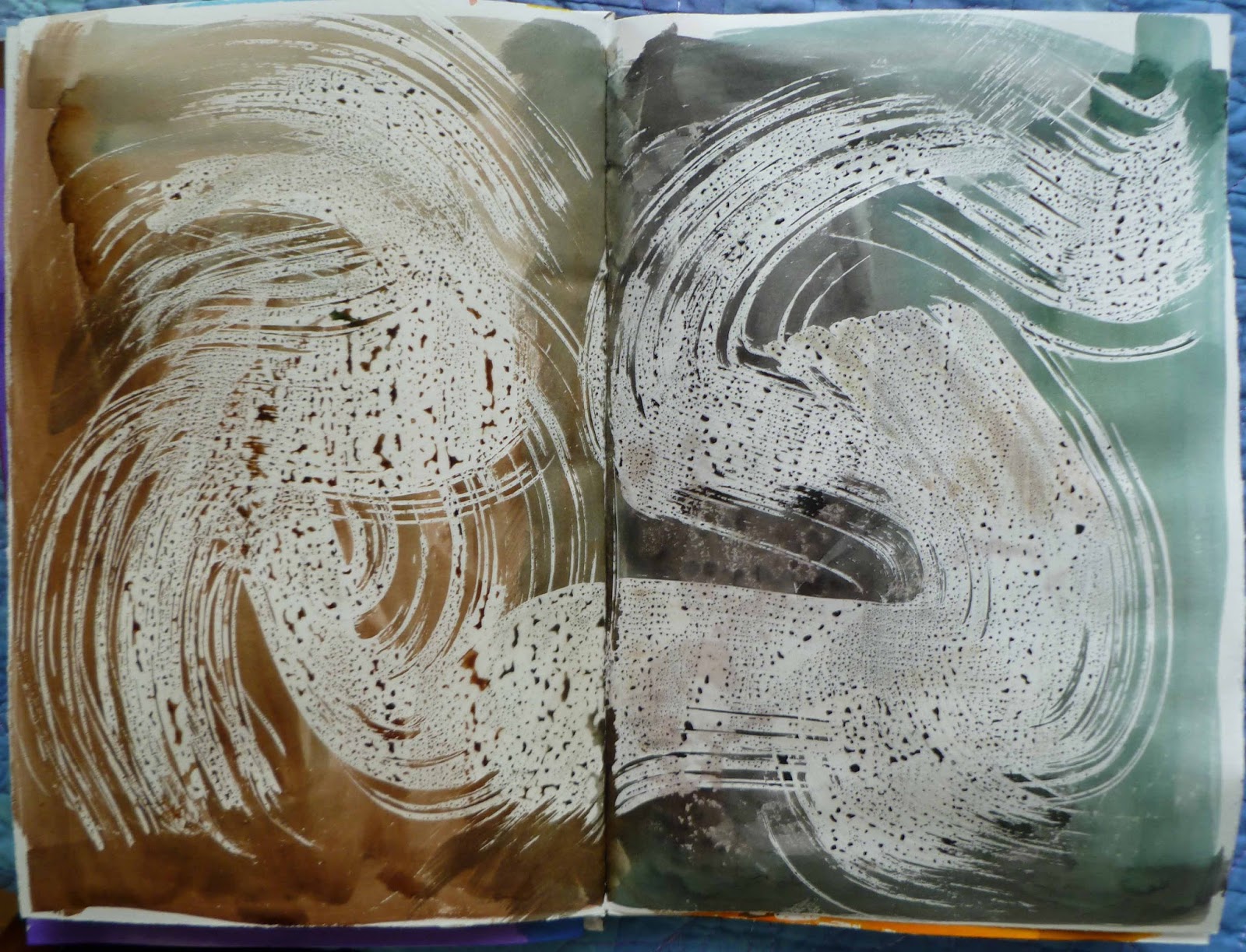 sew sew art: Batik on paper????