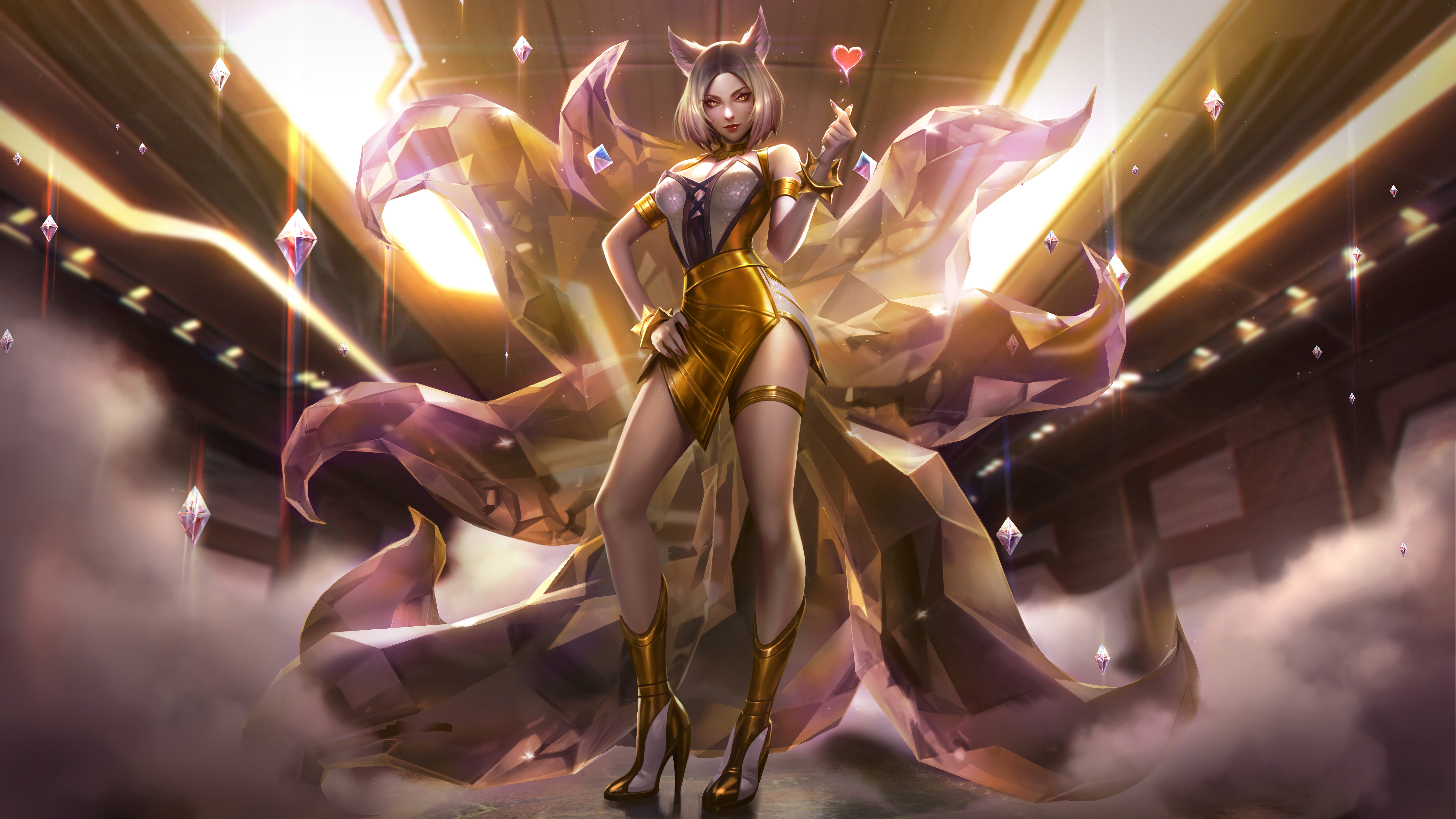 Ahri K Da Prestige Edition Splash Art Lol 8k Wallpaper 54 Ahri K Da Prestige Edition Splash Art Lol 8k Wallpaper 54