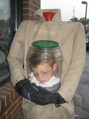 Headless Boy Head In A Jar Costume
