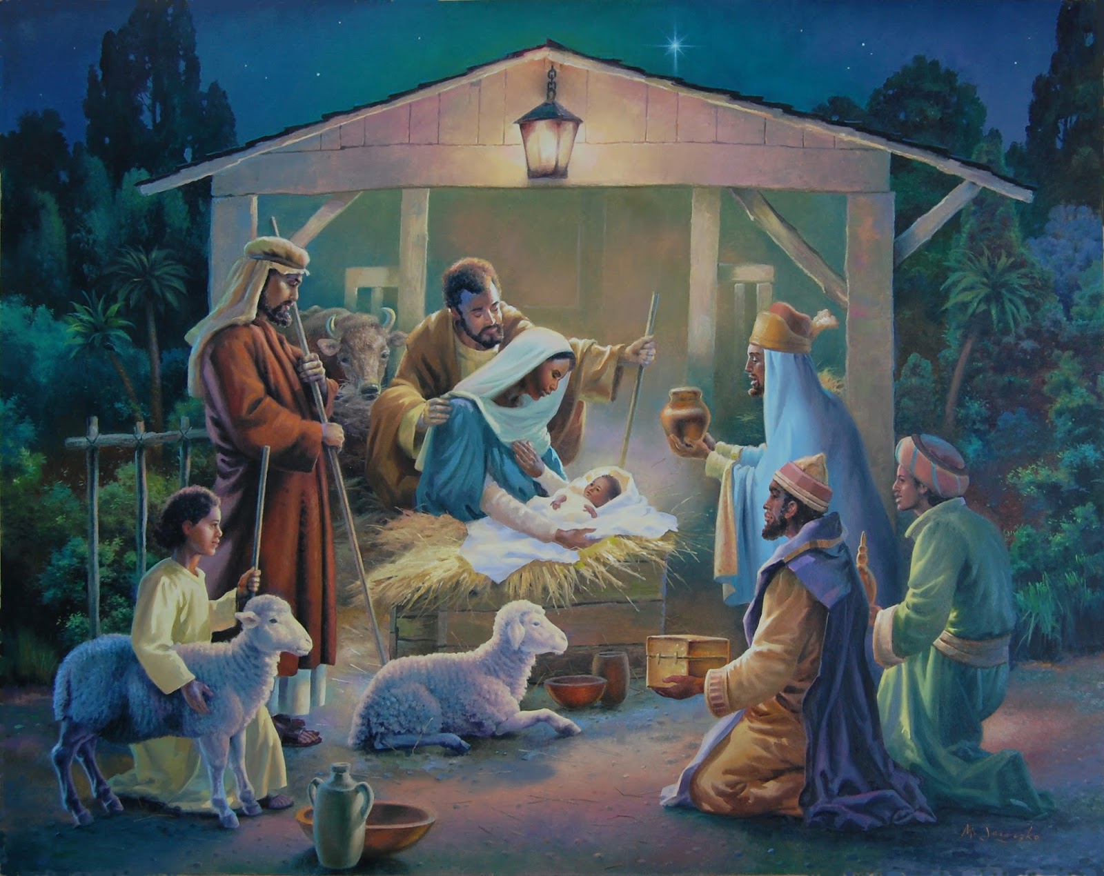 Mike Jaroszko Nativity Scene