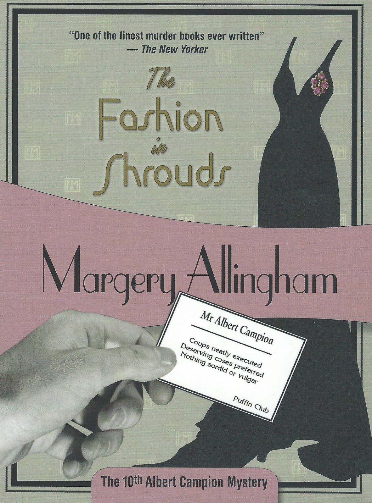 Bitter Tea and Mystery: The Fashion in Shrouds: Margery Allingham