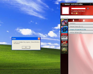 Solusi Error PB Garena Indonesia - Could not initialize the program... (ViewerWindow) Termination.