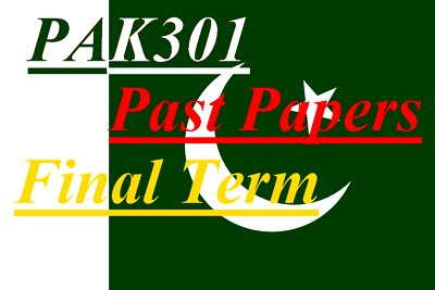 Pak301 final term past papers image