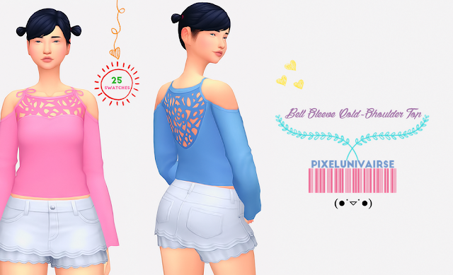 Sims 4 CC's - The Best: Clothing by Pixelunivairse