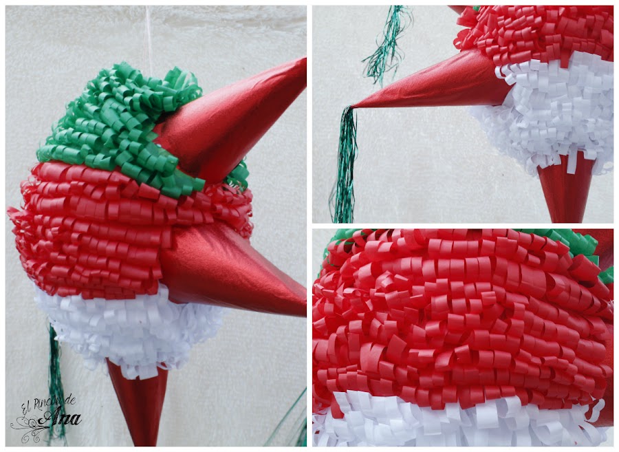 Tradicional piñata navideña