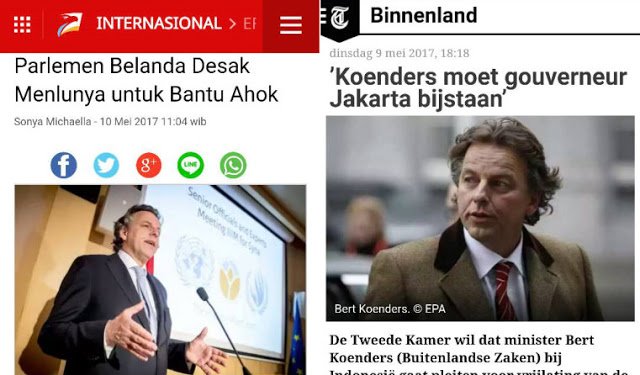 Desak Ahok Dibebaskan, Belanda Kembali 'Menjajah' Indonesia