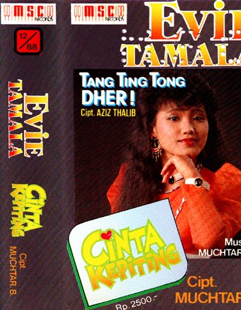 Koleksi Lagu Evie Tamala dalam Album Tang Ting Tong Dher - satria dangdut
