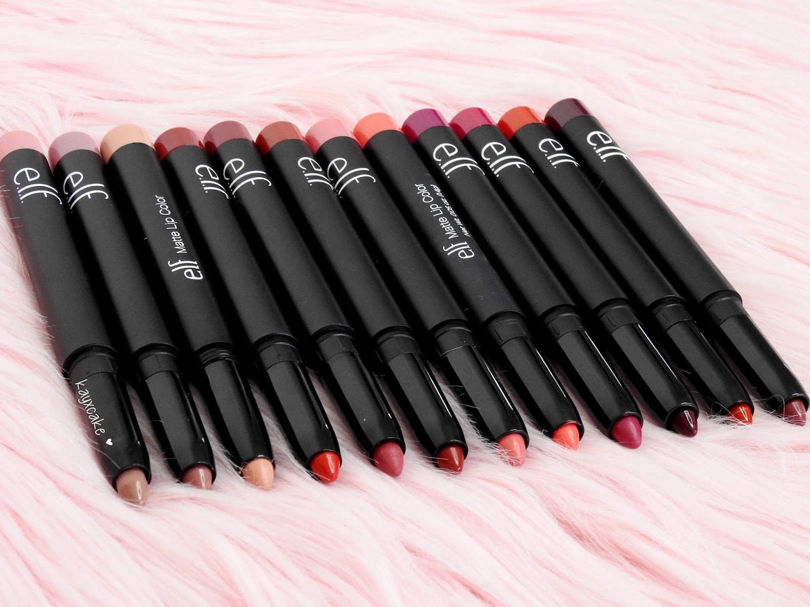 ELF Matte Lip Collection Collector's Edition ♡ ft. 12 Shades of ELF's