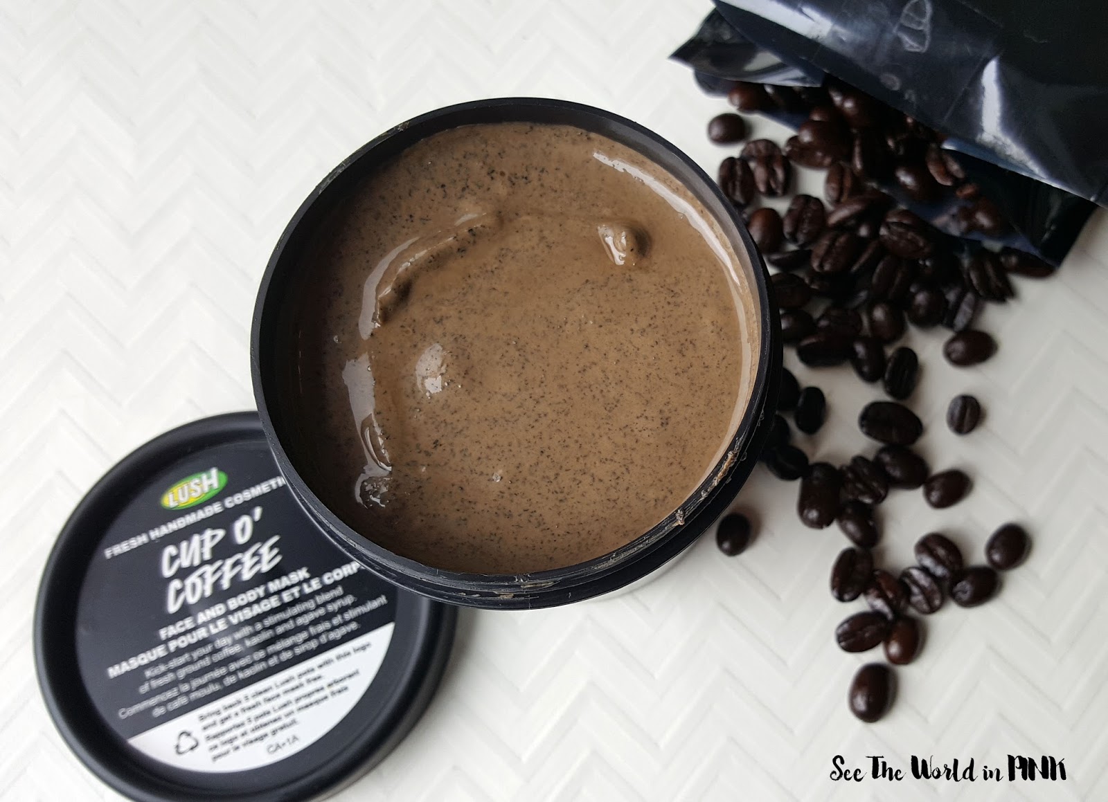 Earth Day Skincare Saturday - Lush Cup O' Coffee Mask Review and A Look At Lush's Environmental Practices! 