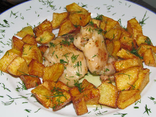 Pui in sos de bere / Chicken in beer sauce