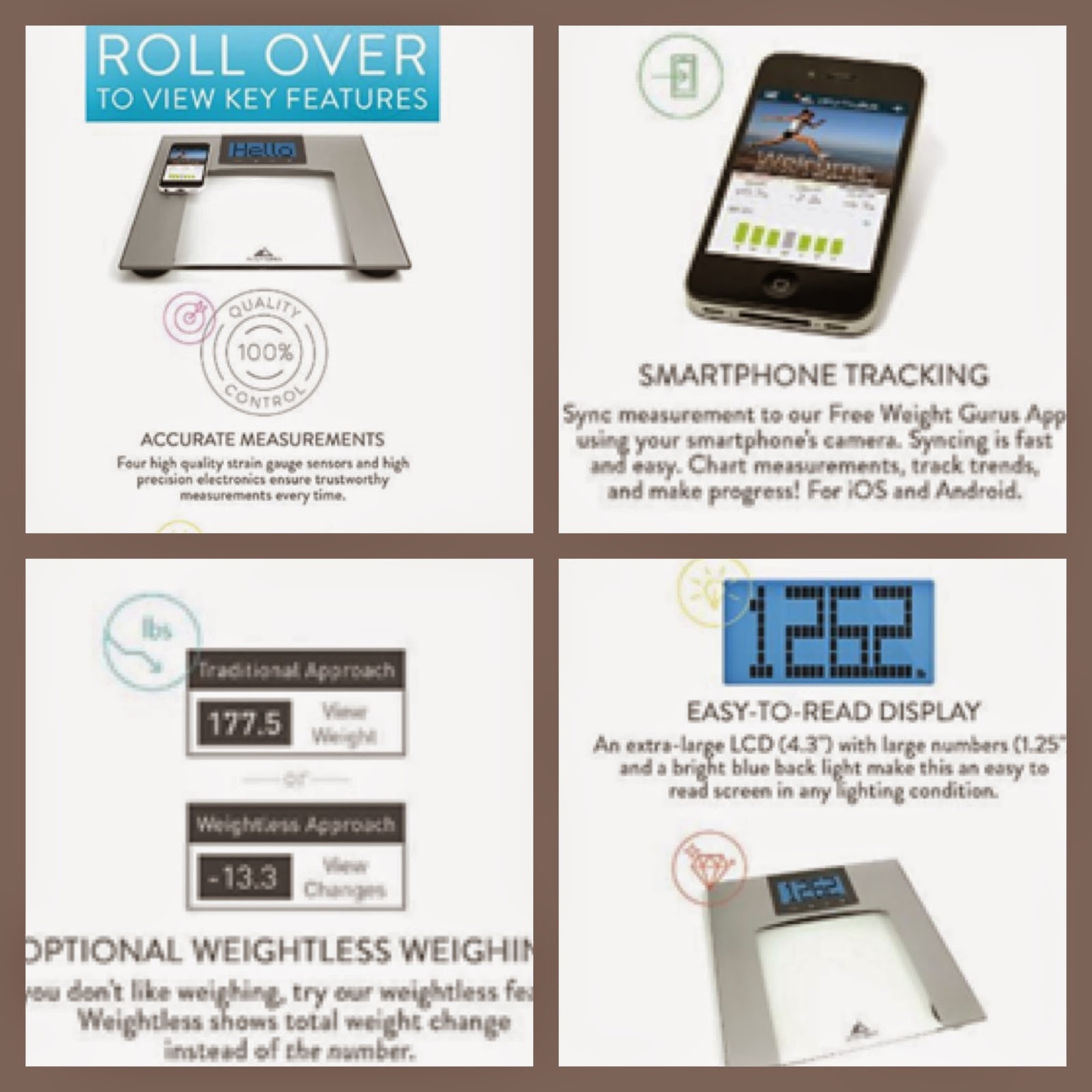 Beauty Tech Reviews Weight Gurus Digital Bathroom Scale (Clear) Review