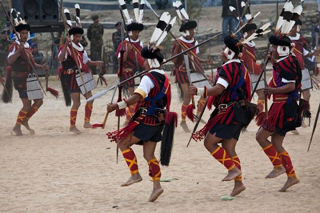 Sumi Naga dance, Nagaland - Johan Gerrits photography