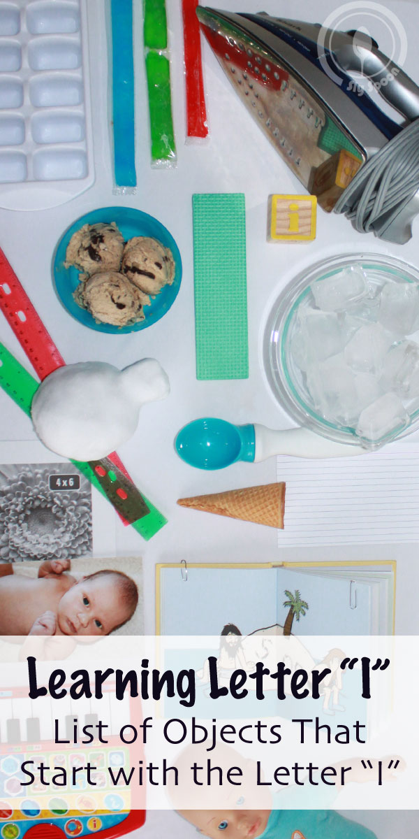 Sly Spoon: Toddler A-Z - Objects That Start with the Letter "I"