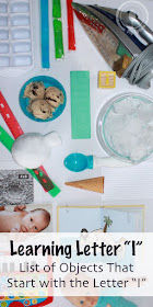 Sly Spoon: Toddler A-Z - Objects That Start with the Letter "I"