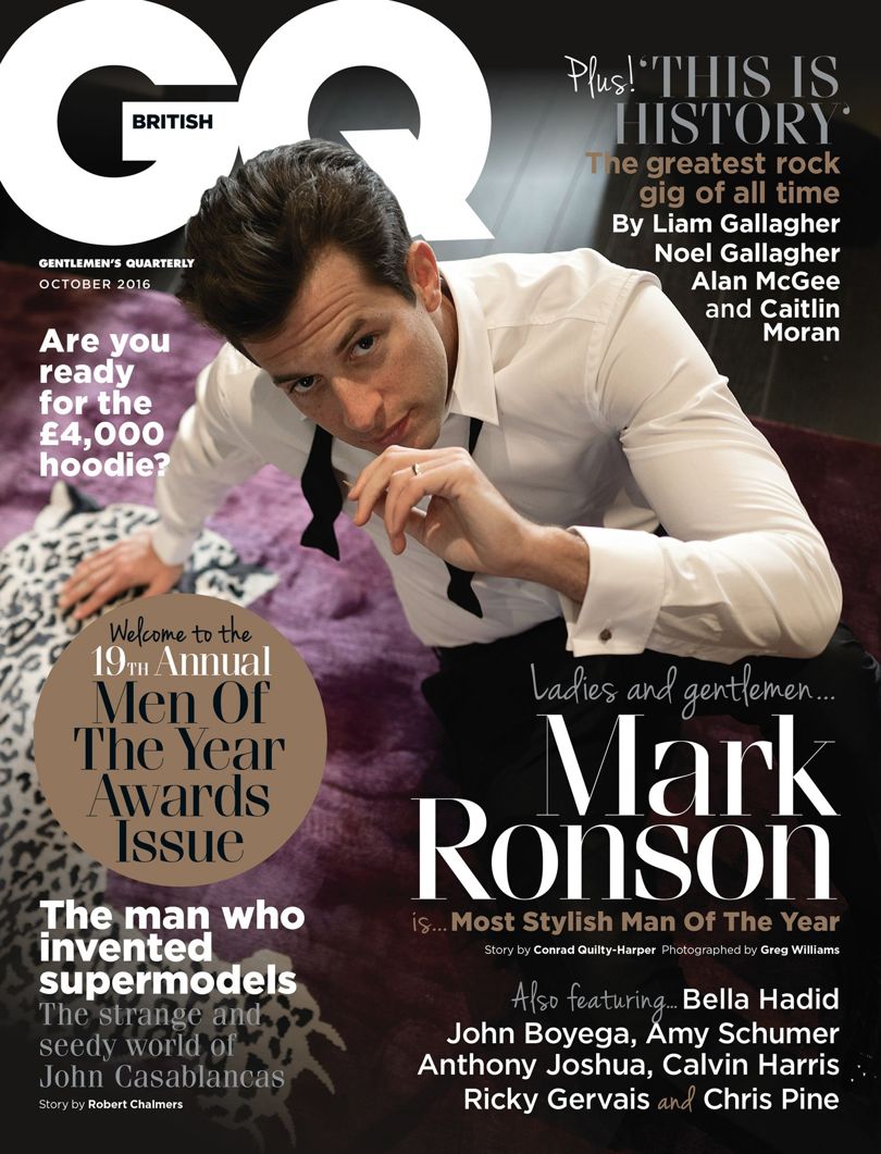British GQ Men of the Year 2016 Covers Octubre 2016
