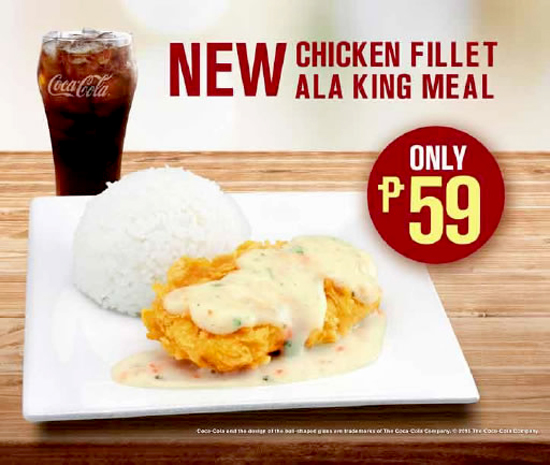 Mcdonald S New King Of Sulit Meals The Chicken Fillet Ala King Woman Elan Vital Davao Lifestyle Blog