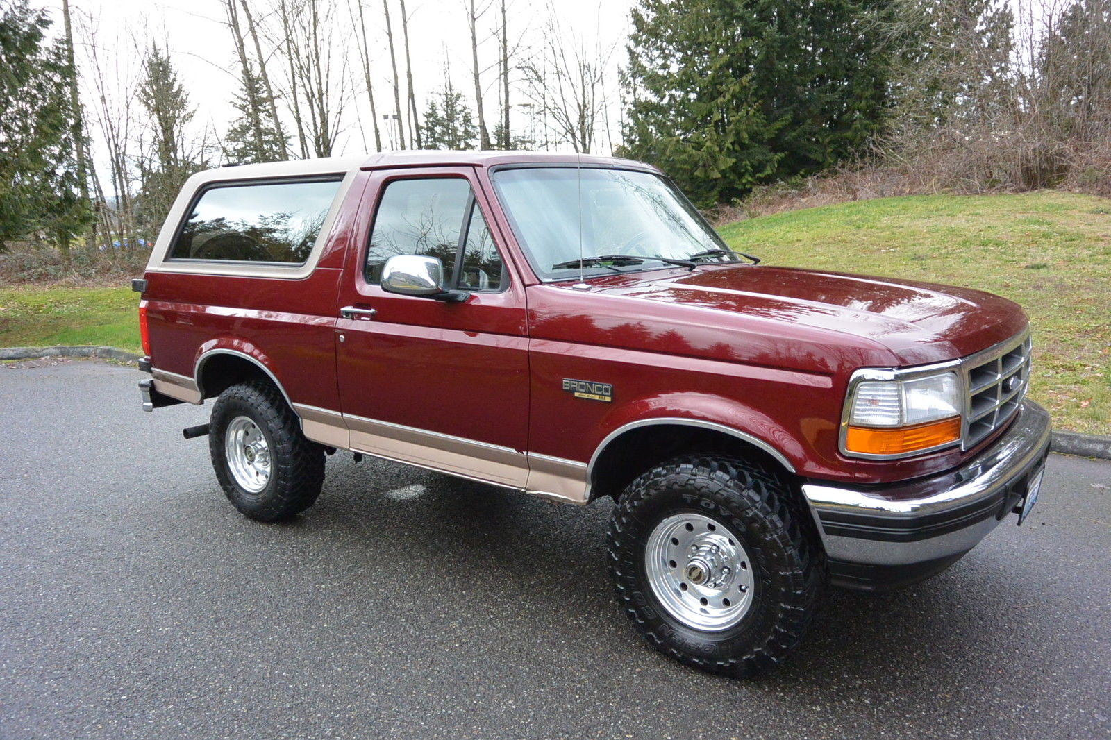 Daily Turismo Peyton Manning Special 1996 Ford Bronco 4X4 Eddie Bauer