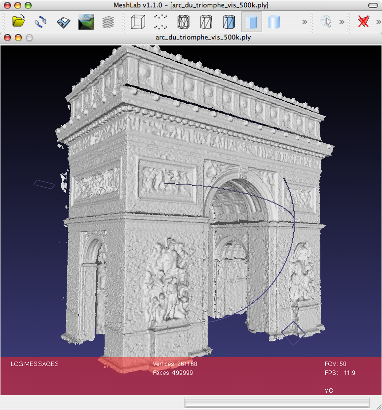 polycount meshlab polycount meshlab