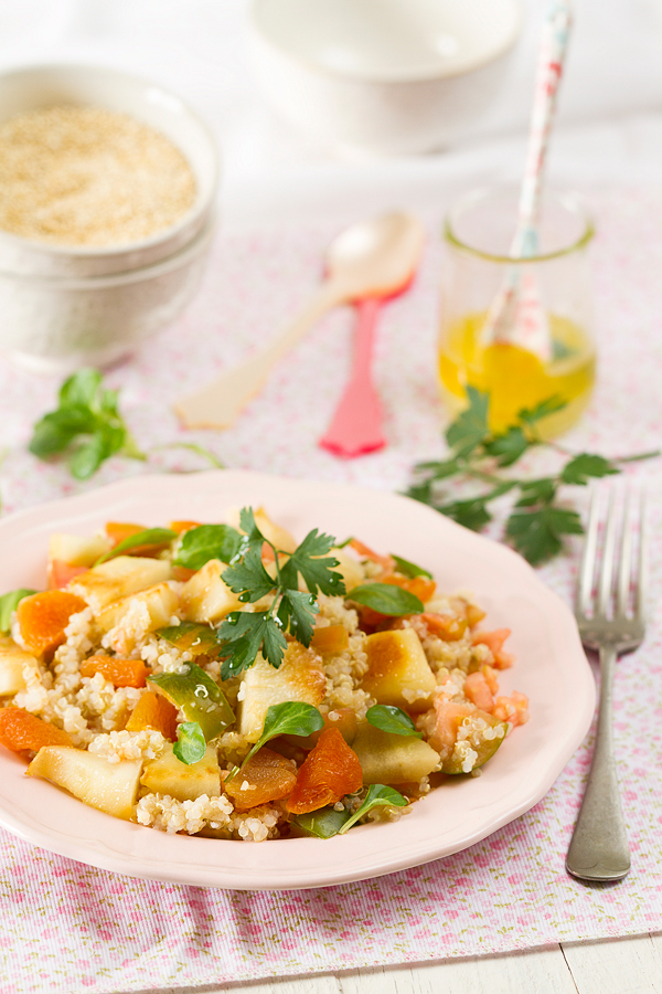 Ensalada de quinoa receta dieta