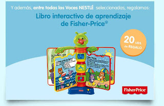 Libro interactivo de aprendizaje Fisher Price