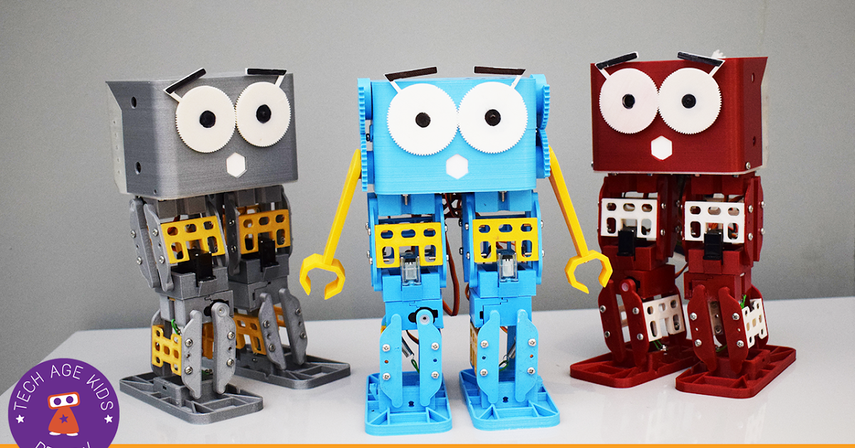 Walking robot. Robot for kids.