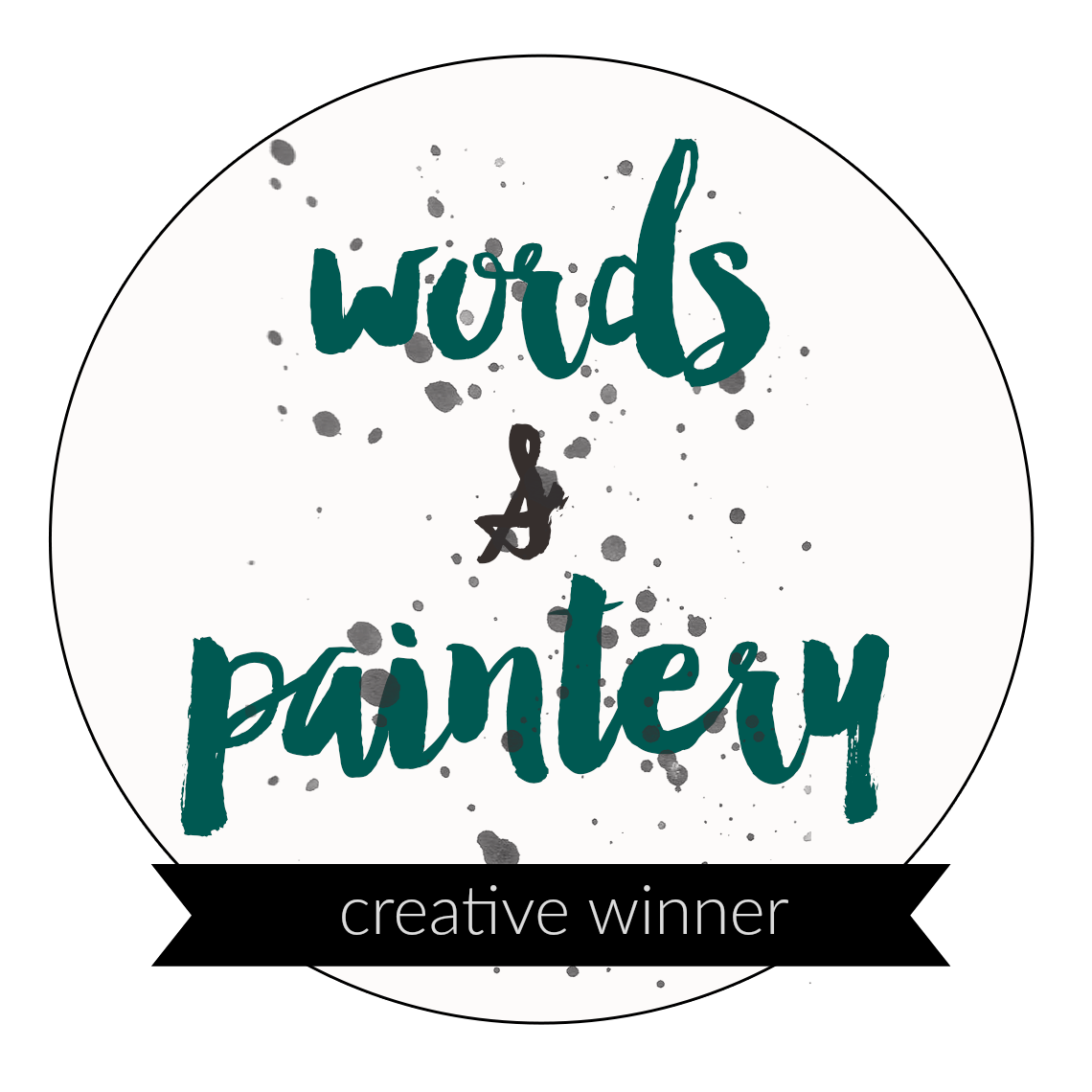 Words & Paintery challenge winner