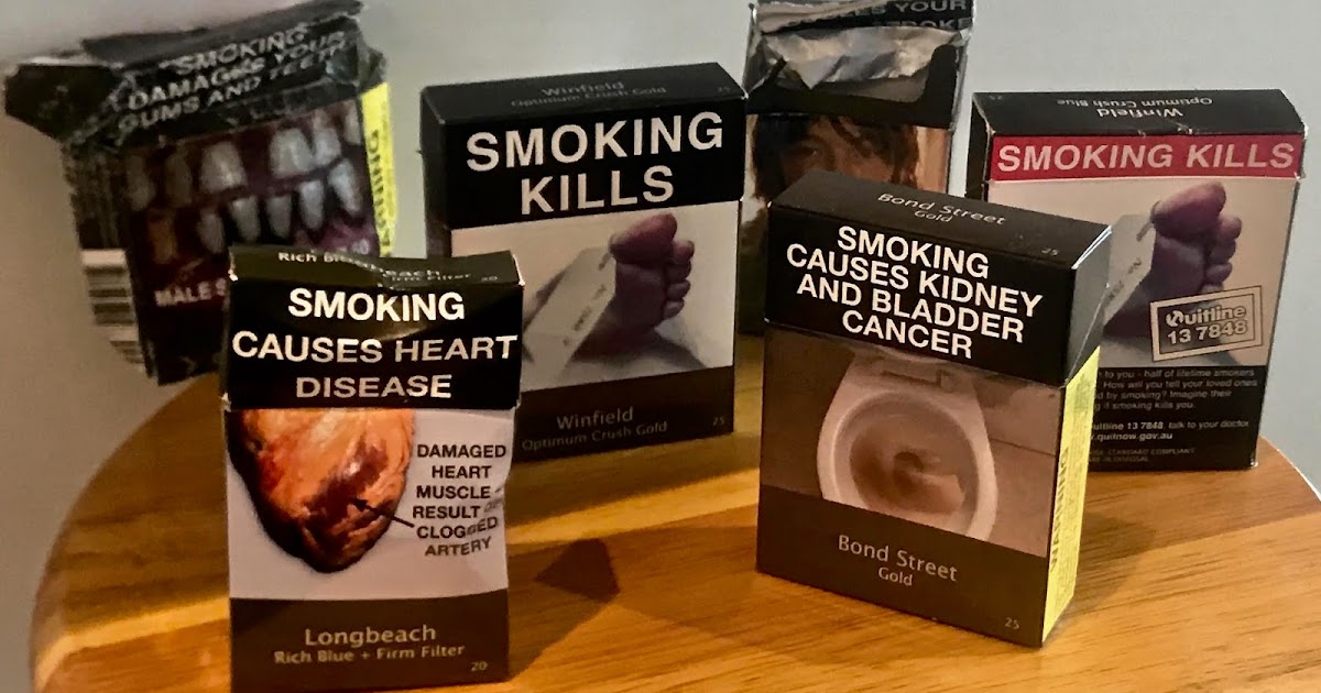 "A Sistah in Oz" Australian Cigarette Packaging