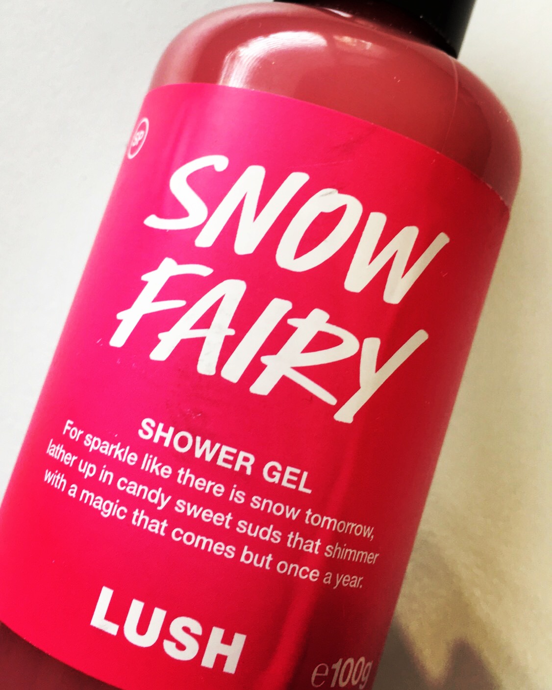 Lush snow fairy shower gel deals