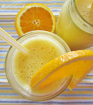 Copycat Orange Julius recipe | Shared by The Country Cook from 101 Breakfast & Brunch Recipes cookbook | Gooseberry Patch