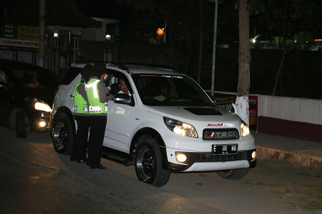 Foto: Razia Gabungan Polres Kebumen dan Kodim 0709 Kebumen