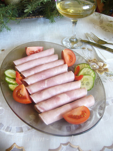 Rulouri de sunca cu hrean