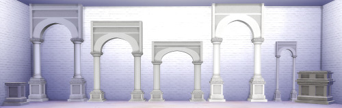My Sims 4 Blog: TS3 LunaSims Arco Mania Arches Conversion 