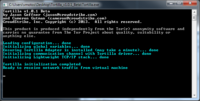 Tor Driver Enruta todo el tráfico de tu máquina virtual por Tor con Tortilla