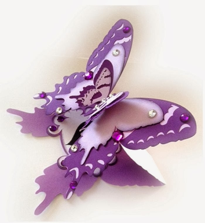 Paper Craft Creations Breezy Meadow Butterfly Easel Card