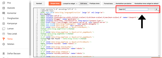 fitur ctrl+f blogger fitur ctrl+f blogger