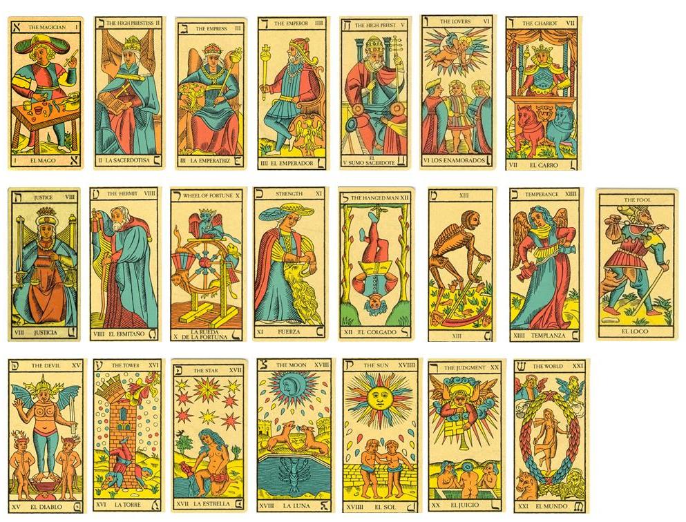 ¿cuales Son Los Significados De Cada Carta Del Tarot