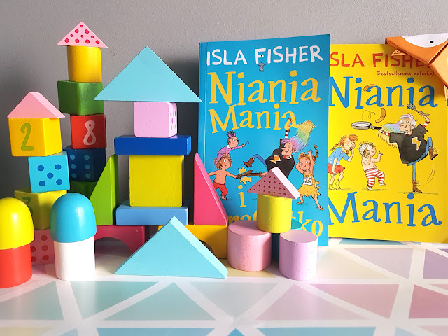 niania dla dziecka - Niania Mania - Isla Fisher - Wydawnictwo Jaguar - książeczki dla dzieci