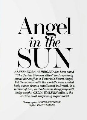 Alessandra Ambrosio hot photos in sexy bikini for The Edit Magazine December 2013