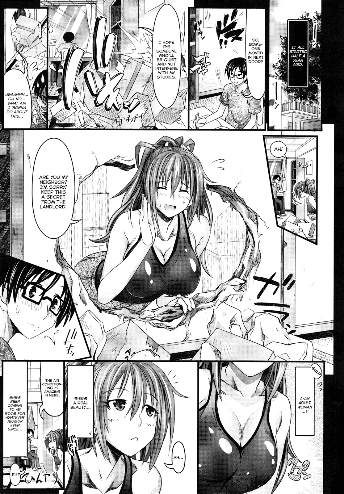Hentai Manga Comic-Dokidoki! Body Wall-Read-5