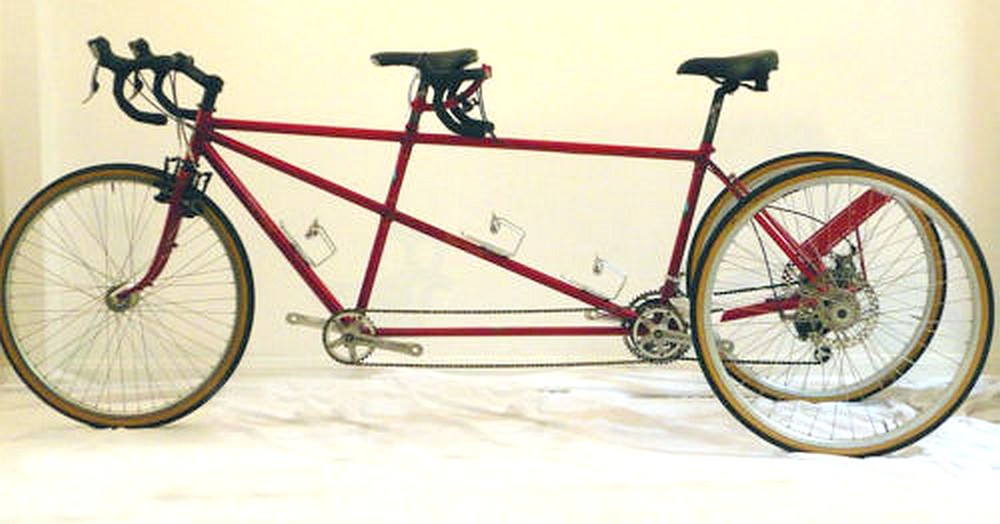 Trikes and (odd) bikes. Longstaff Tandem Trike in 531