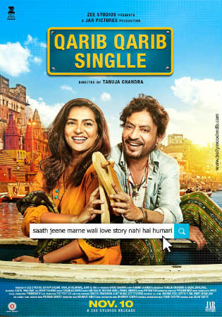 Qarib Qarib Singlle 2017 Hindi 480p DVDRip 350MB Full Movie Download