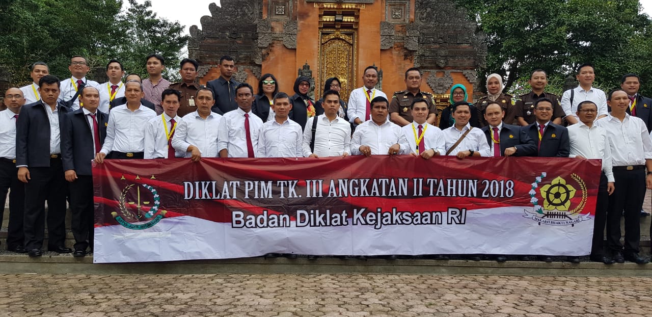 Diklat PIM III Angkatan II tahun 2018 Kejaksaan RI