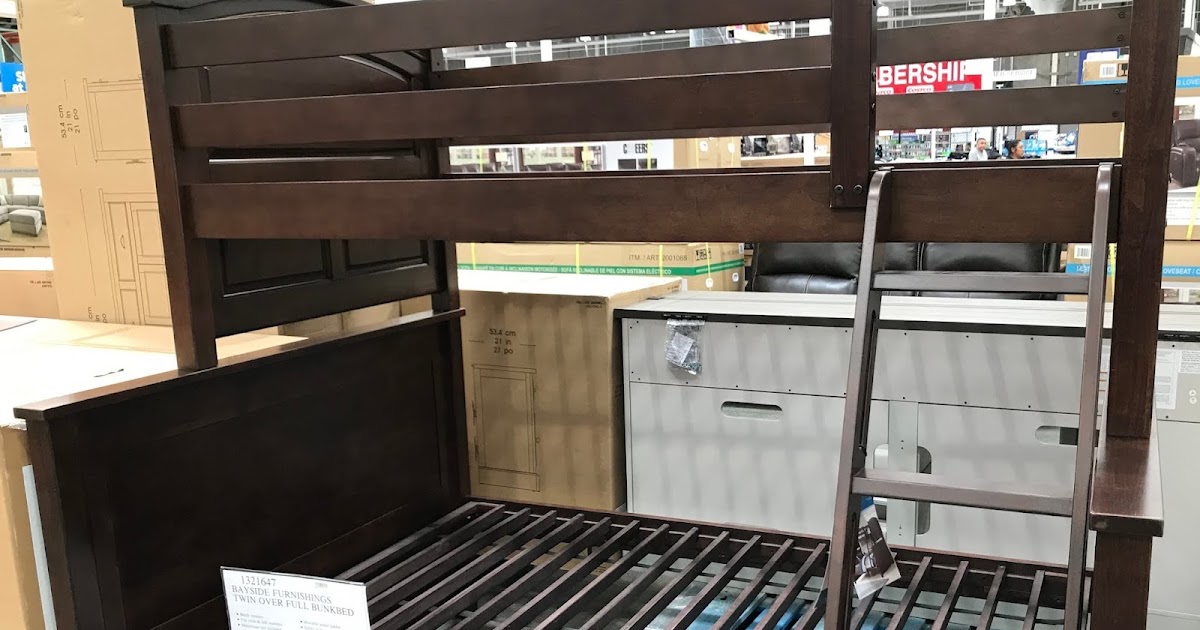 Bayside Furnishings by Whalen Twin Over Full Bunk Bed Costco Weekender